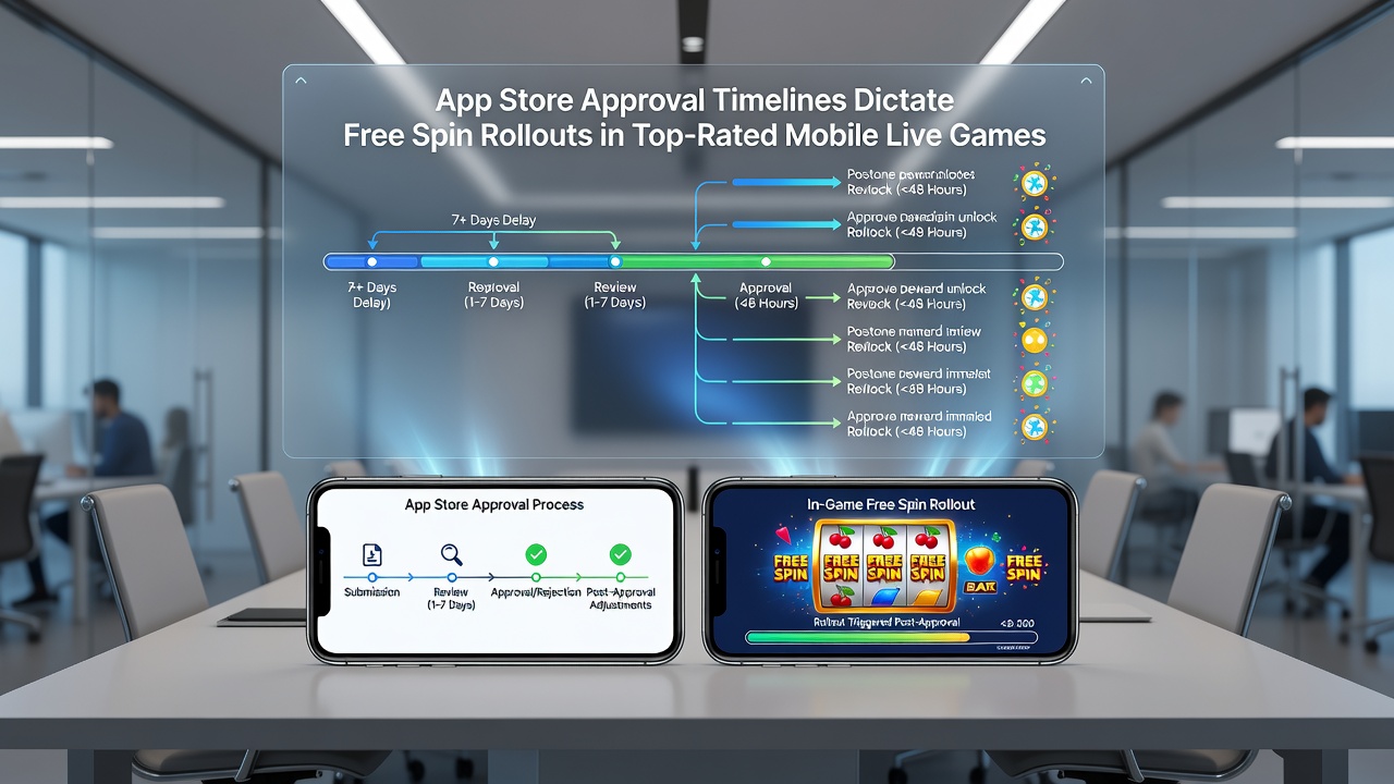 Mobile Live-Spiele und Freispins nach App-Store-Genehmigung