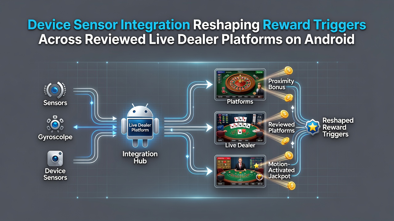Belohnungstrigger durch Sensoren in mobilen Live-Dealer-Sessions