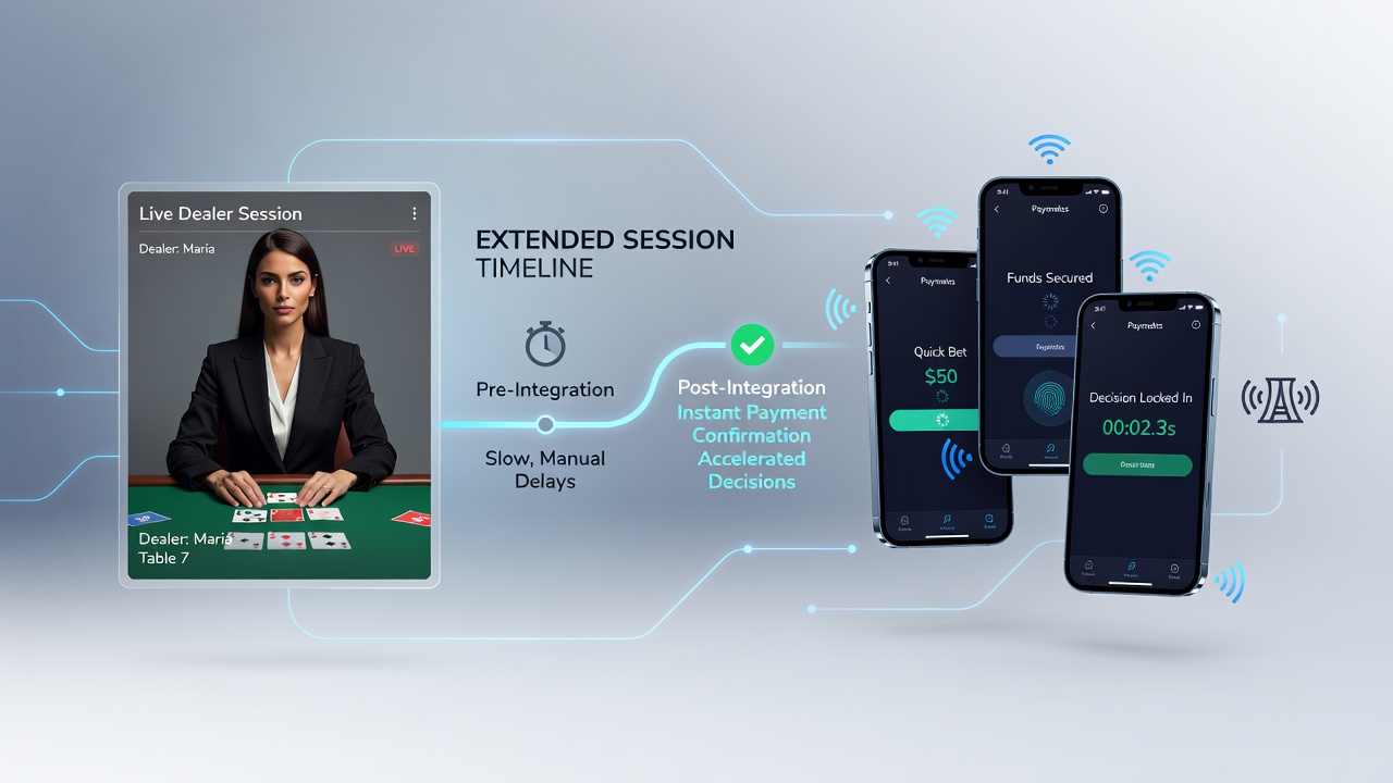 Einfluss von Zahlungsflüssen auf Timing in mobilen Live-Dealer-Spielen